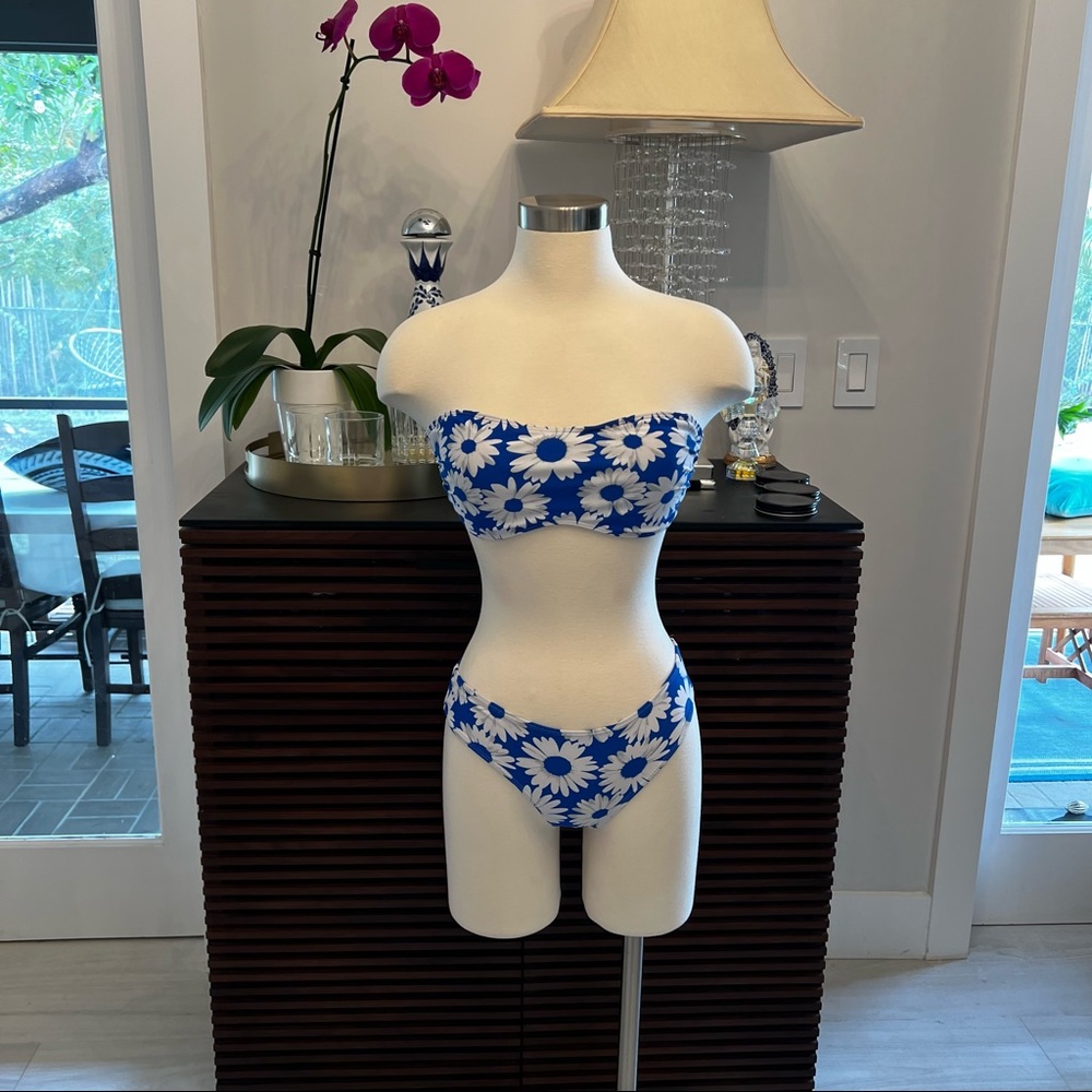 Bikini L two pieces blue girasol